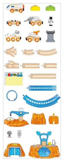 Image du produit Hape Kit de rail d'exploration de Mars