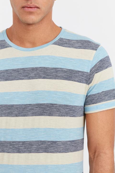 Immagine prodotto Solid Thicco Maglietta A Maniche Corte T-Shirt Con Stampa Da Uomo Con Girocollo In Cotone 100% (L)