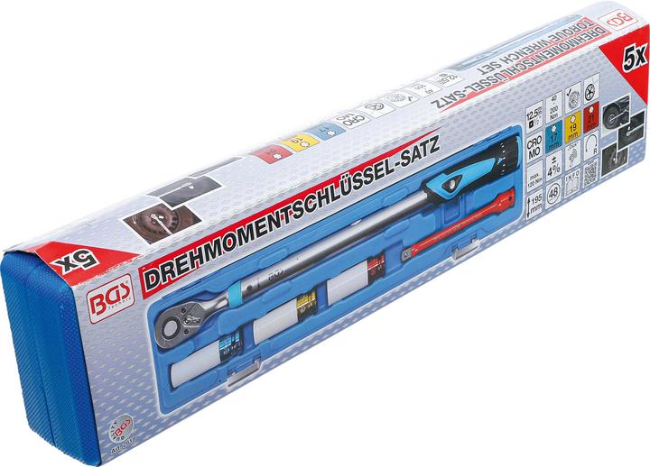 Actual product image BGS Drehmomentschlüssel-Satz (1/2", 40 Nm, 200 Nm)