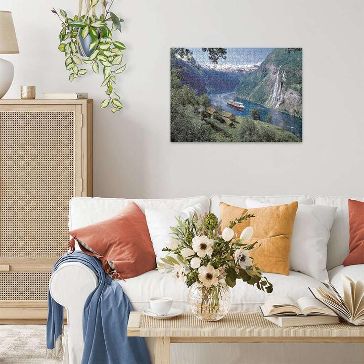 Actual product image Ravensburger Norwegian fjord (1000 pieces)