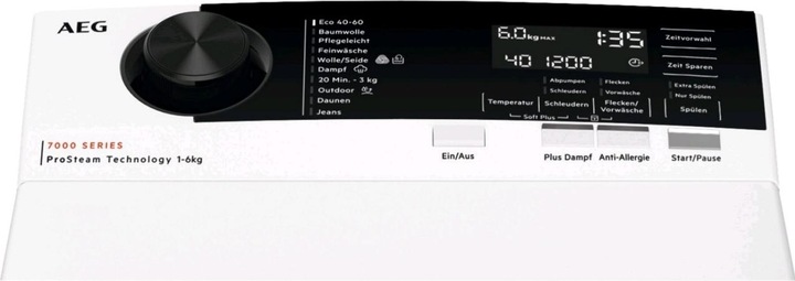 Image du produit AEG LTR7A70260 Lave-linge à chargement par le haut 7kgSérie 7000, B (6 kg)