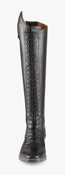 Actual product image Premier Equine 's lace-up leather riding boots maurizia wide large (42)