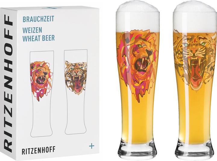 Braun, Grün, Transparent