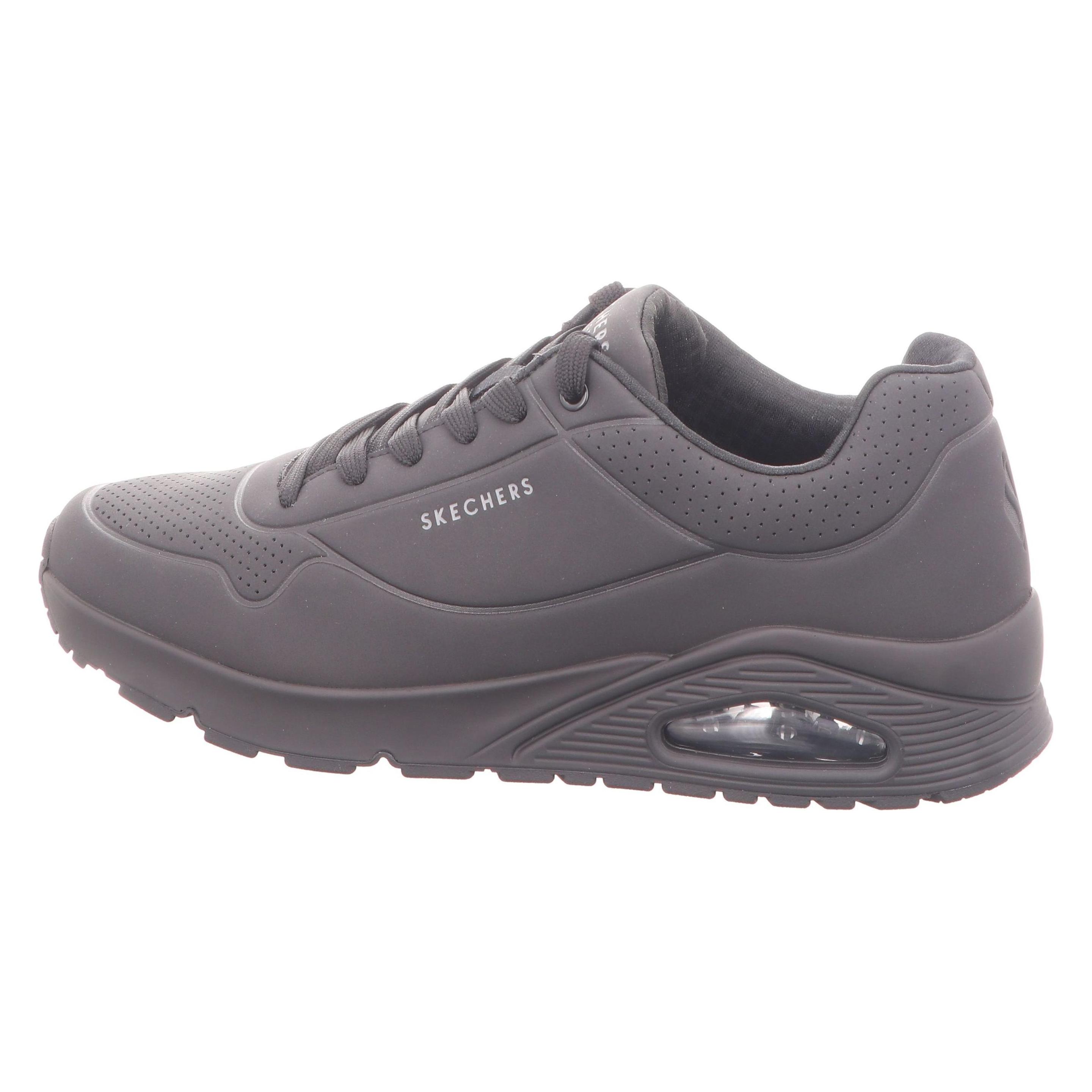 Skechers, Herren, Sneakers, Uno Stand On Air, Schwarz, (39)