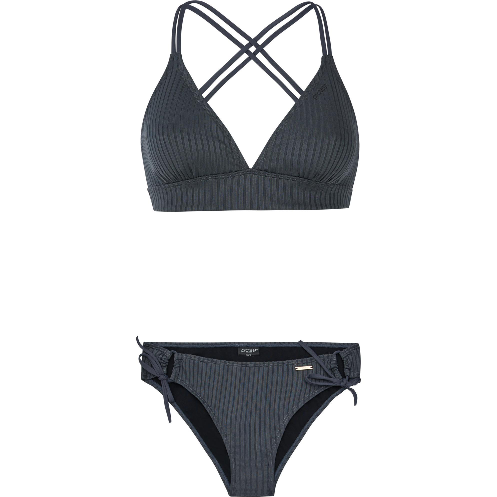 Protest, Donne, Bikini, Bikinis Prtcosta Triangle Bikini, Grigio, (42, Xl)