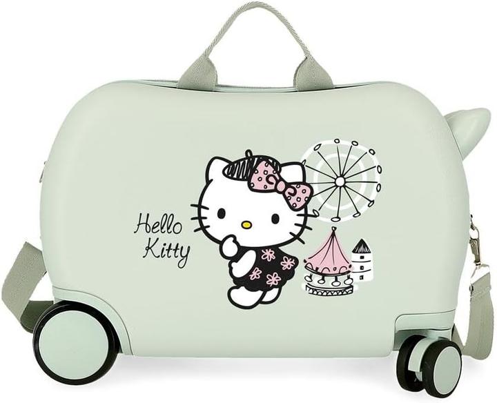 Actual product image Hello Kitty Fair Suitcase Green