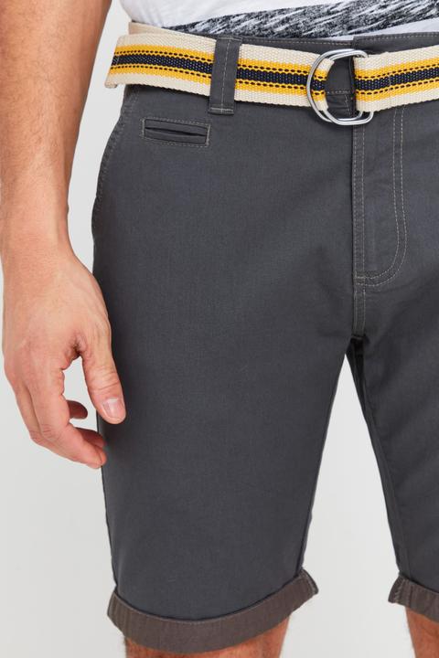 Immagine prodotto Solid Lagos Pantaloncini Chino Shorts Panno Corti Da Uomo con cintura elasticizzato Regular- Fit (XL)