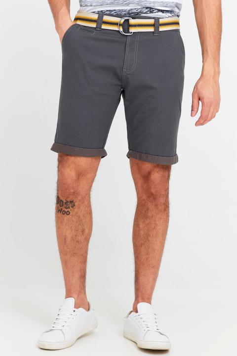 Immagine prodotto Solid Lagos Pantaloncini Chino Shorts Panno Corti Da Uomo con cintura elasticizzato Regular- Fit (XL)