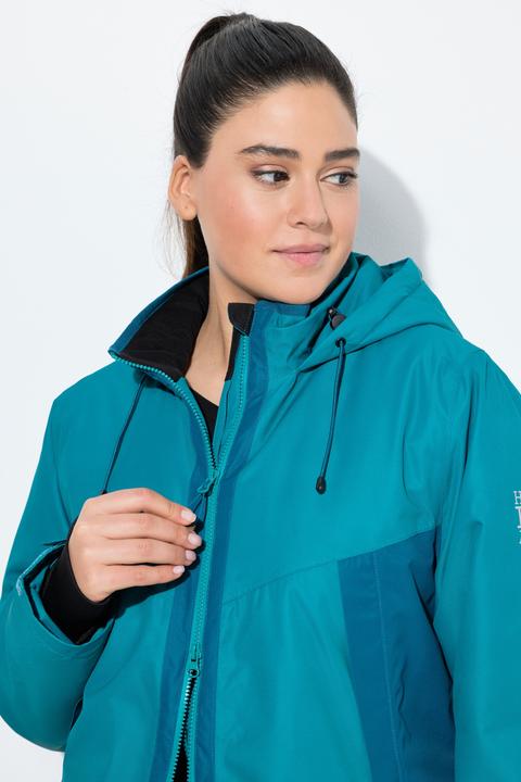 Immagine prodotto Ulla Popken Giacca funzionale e impermeabile HYPRAR con cappuccio e paravento (50, 52)