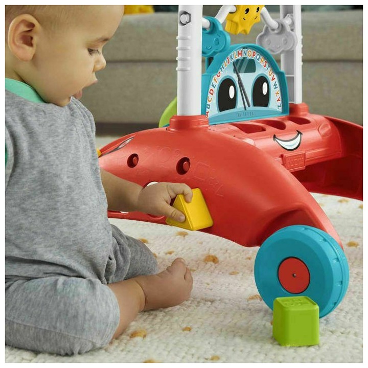 Actual product image Fisher-Price Fisher Price Baby Walker 3 in 1 Car for 6+ months HJP48