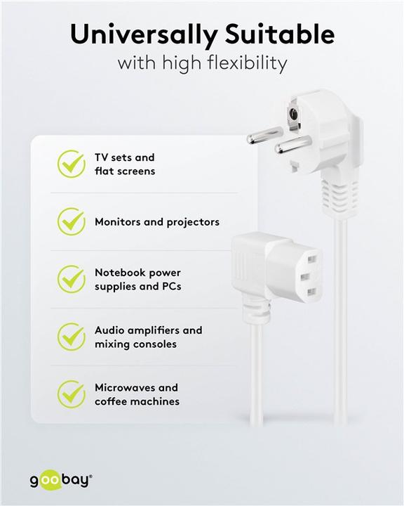 Image du produit Goobay Câble d'alimentation (5 m)