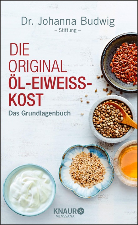 Produktbild Die Original-Öl-Eiweiss-Kost (Deutsch, Johanna-Budwig-Stiftung, 2017)