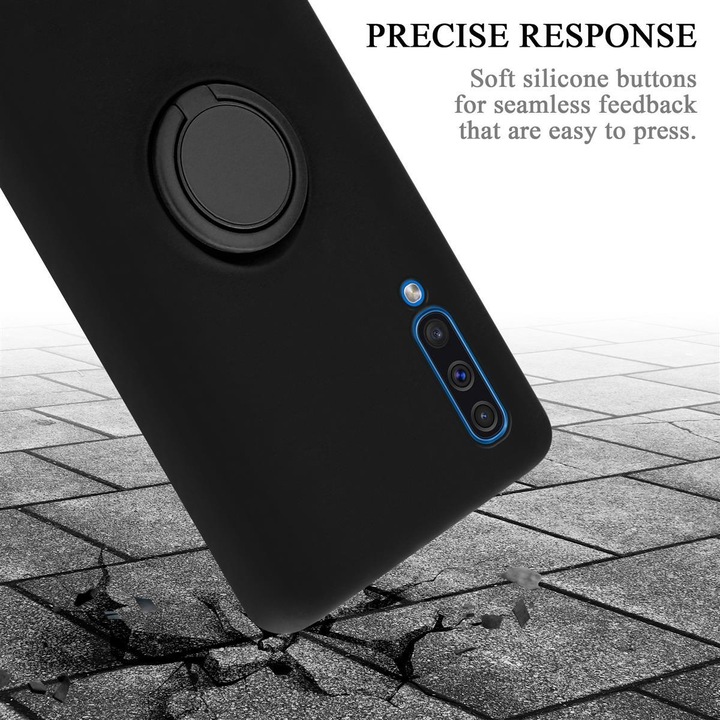 Immagine prodotto Cadorabo Custodia in silicone TPU Liquid Ring Cover (Samsung Galaxy A30s, Samsung Galaxy A50s)