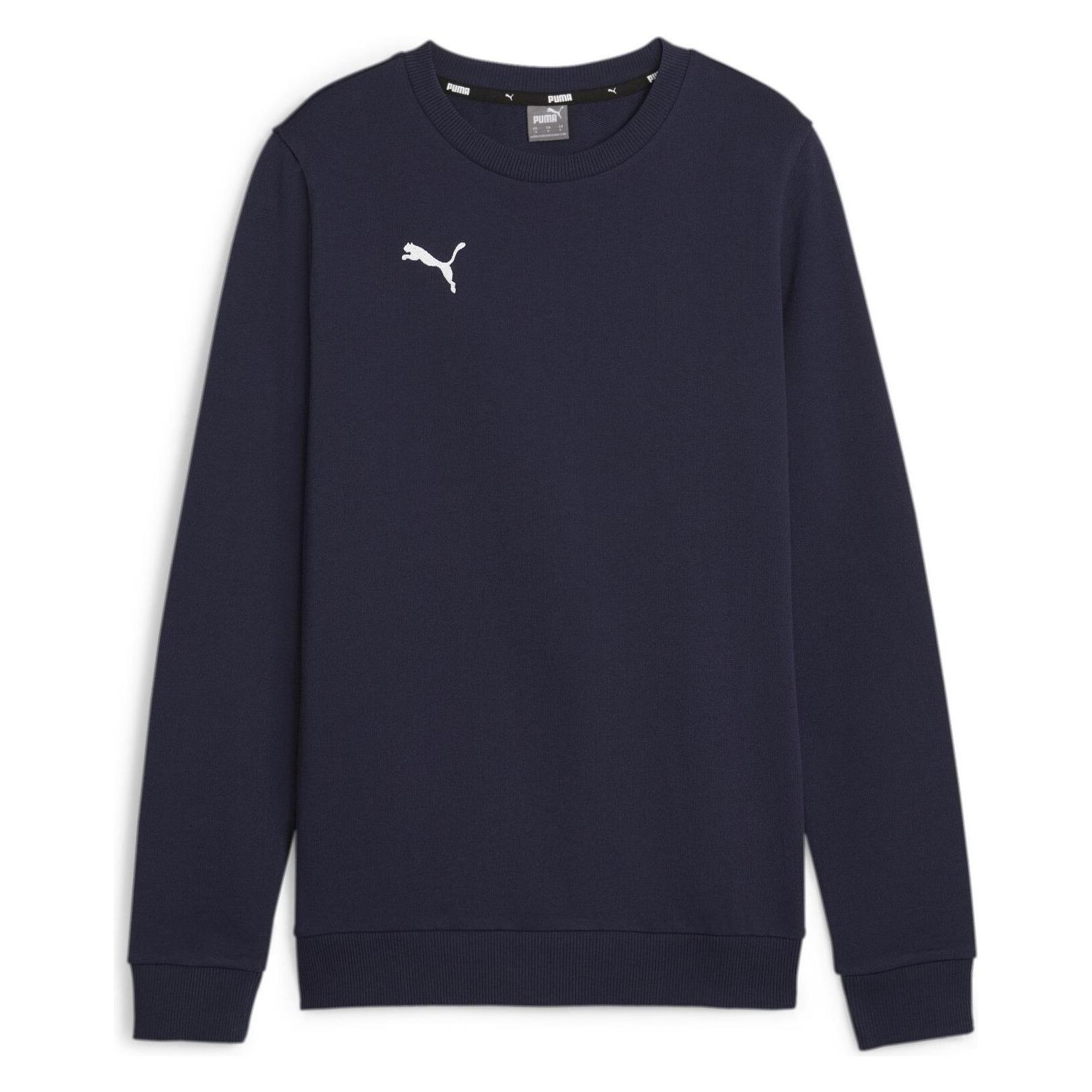 Puma, Femmes, Pull-over, teamGOAL Casuals Crew Neck Sweat Wmn, Bleu, (XS)