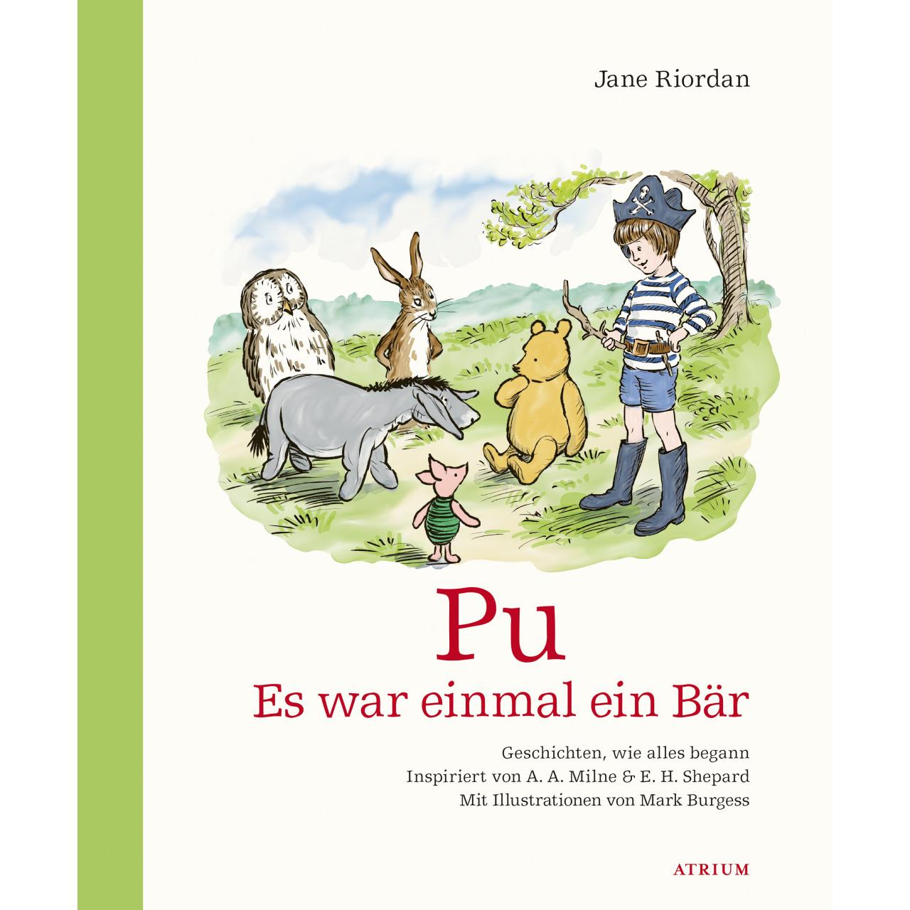 Pu – Es war einmal ein Bär, Kinderbücher von Jane Riordan