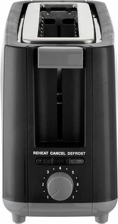 Produktbild EDM Toaster 07798 Black Design 900 W Lang