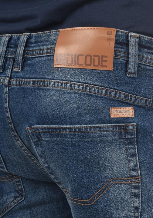 Immagine prodotto Indicode Quebec Jeans Denim Pantaloni Da Uomo elasticizzato Regular- Fit (W36/L34)