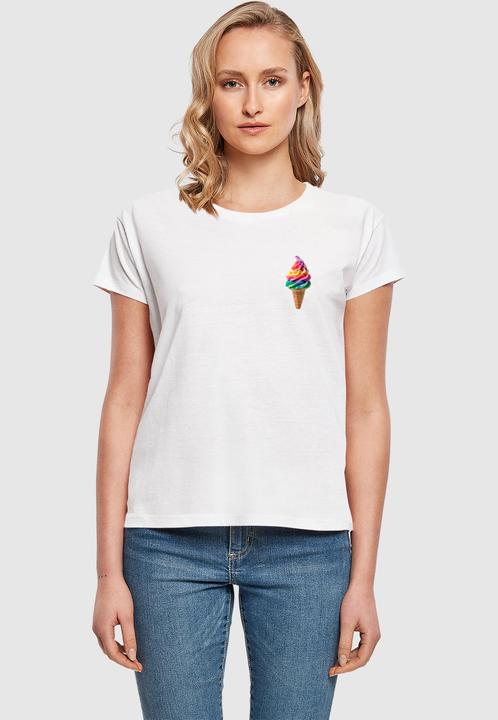 Produktbild Merchcode Ladies Pride Scoops Tee - 169789 (XS)