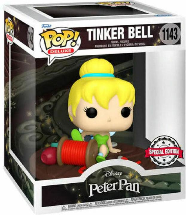 Actual product image Funko Pop! Disney Peter Pan Tinker Bell on Spool (1143) EXM