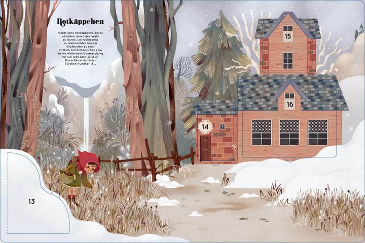Actual product image The fairytale Advent calendar. A