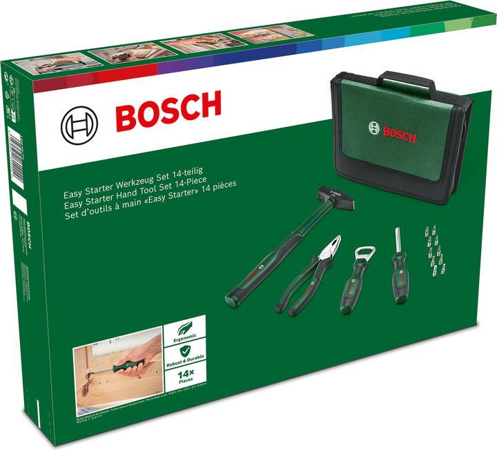Produktbild Bosch Home & Garden Easy Werkzeug Set 14-teilig (14 Teile)