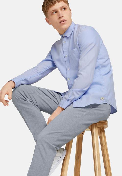 Immagine prodotto Tom Tailor Hemd Shirt fein strukturiert mit Bio Baumwolle (XL)