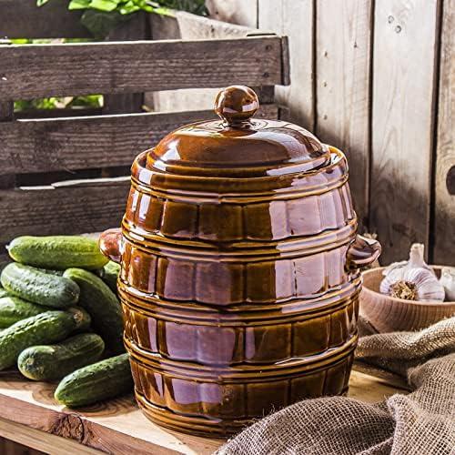 Image du produit Pot de fermentation pour choucroute et cornichons (1 pcs, 3.20 l)