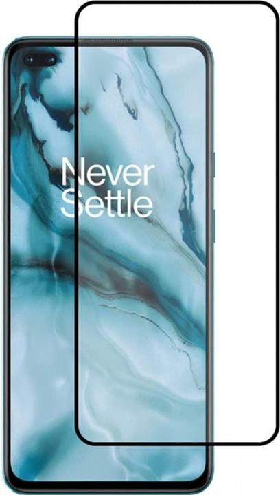 Produktbild Screenguard OnePlus Nord Full Screen Panzerglas Schutzfolie 2.5D 9H (1 Stk., OnePlus Nord)