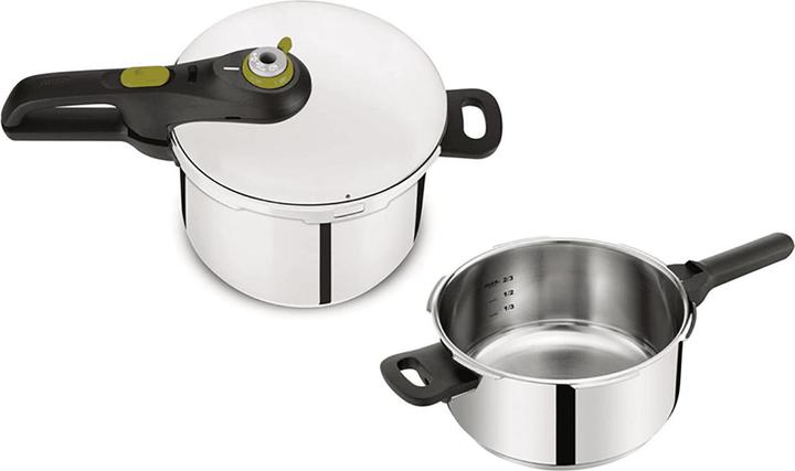 Produktbild Tefal P2544341 Secure5 Neo Set 2-teilig 4/6 L (Dampfkochtopf)
