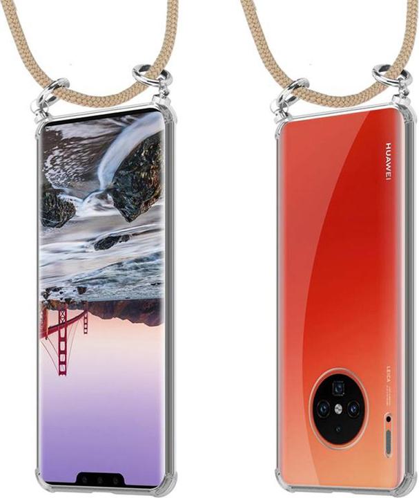 Produktbild Cadorabo TPU Handy Kette SILBER Cover