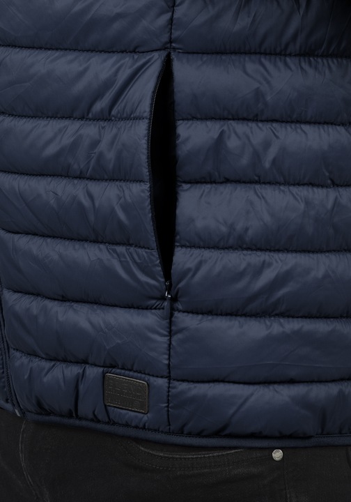 Actual product image Blend Nille Men's Quilted Gilet Vest Body Warmer With High Neck (M)
