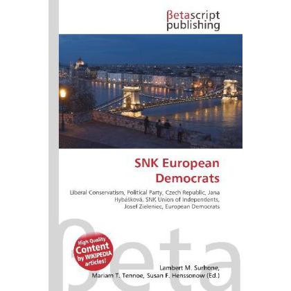 SNK European Democrats, Fachbücher