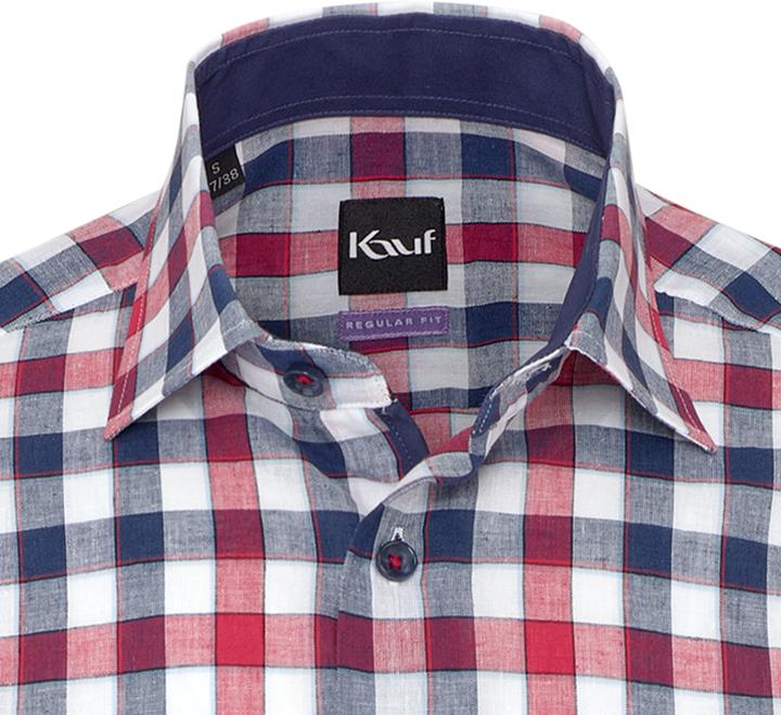 Immagine prodotto Kauf "Bari Kent regular fit Langarm mit Kontrast mit Leinen" (M)