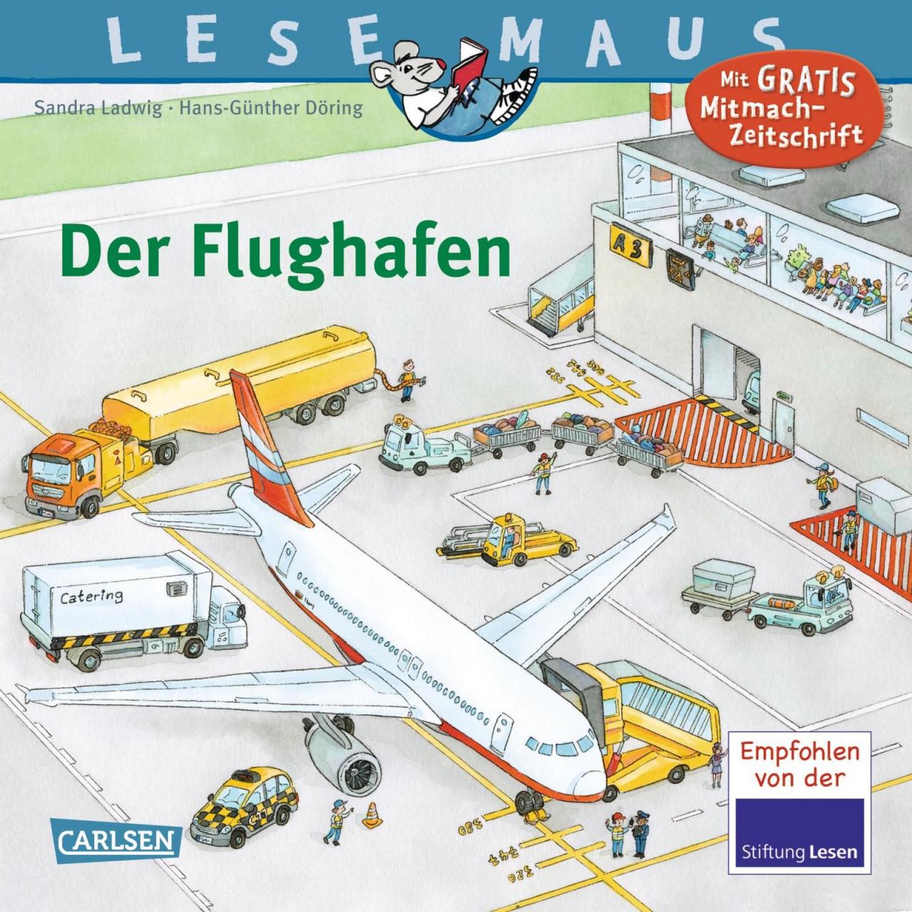 LESEMAUS 160: Der Flughafen, Kinderbücher von Sandra Ladwig