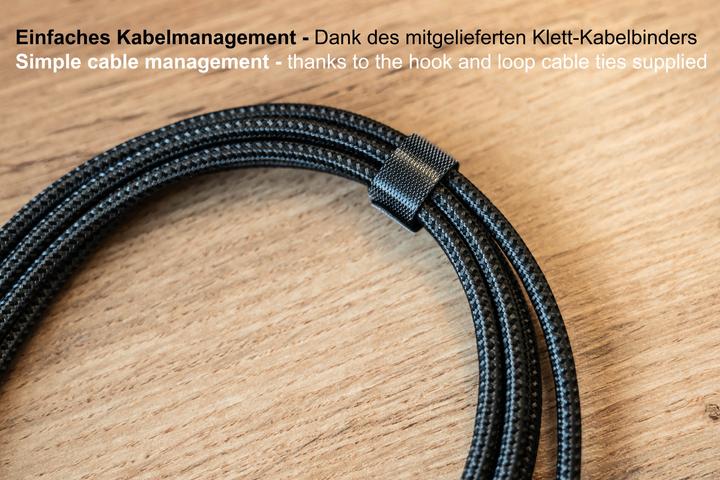 Produktbild Good Connections USB 4.0 Gen. 2x2 Kabel 20GBit/s 100W 8Ka30Hz USB-C Stecker an (1 m, USB 4.0, 100 W)