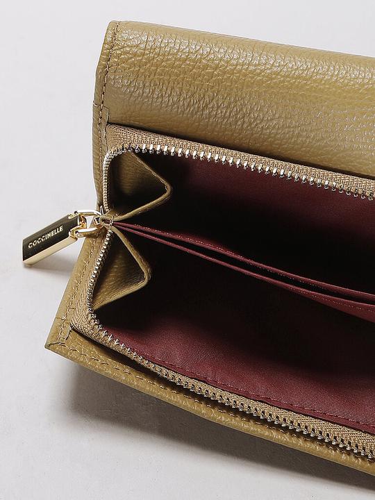 Actual product image Coccinelle Metallic Soft Wallet Grainy Leather