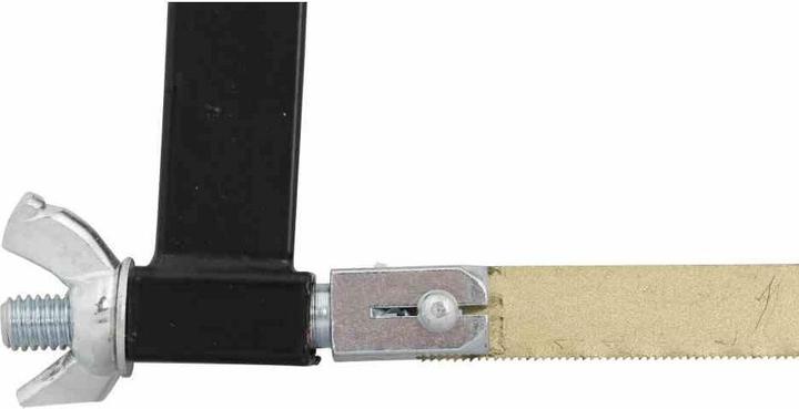 Actual product image Ironside Metal saw bow 300mm wooden handle