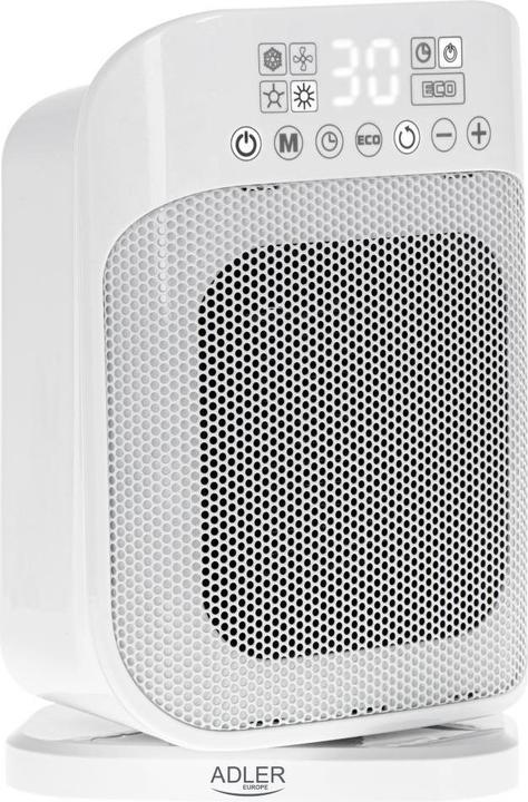 Adler AD 7727 LED ceramic heater with remote control (1500 W)