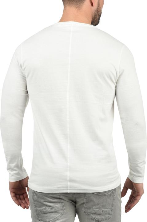 Immagine prodotto Solid Doriano Maglia Maglie A Maniche Lunghe Da Uomo Con Collo Grandad (L)