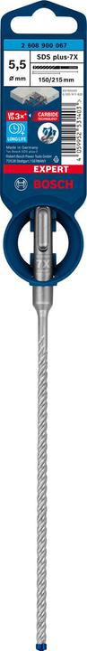 Produktbild Bosch Professional Zubehör EXPERT SDS plus-7X Hammerbohrer, 5,5 x 150 x 215 mm (5.5 mm)