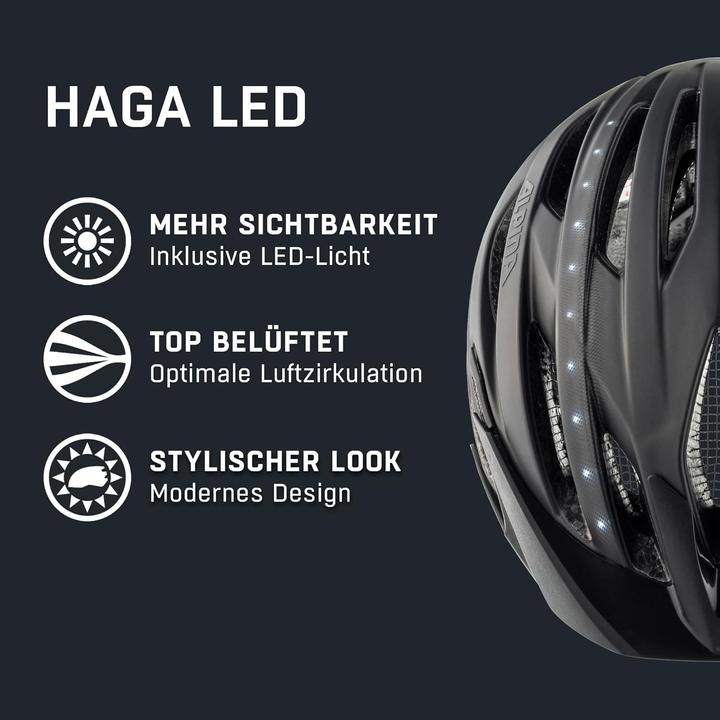 Image du produit ALPINA SPORTS Haga LED (51 - 56 cm)