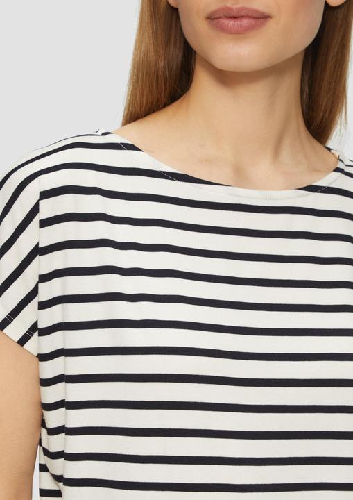 Image du produit S.Oliver T-Shirt Elastisches T-Shirt aus Viskosestretch im Relaxed Fit (36)