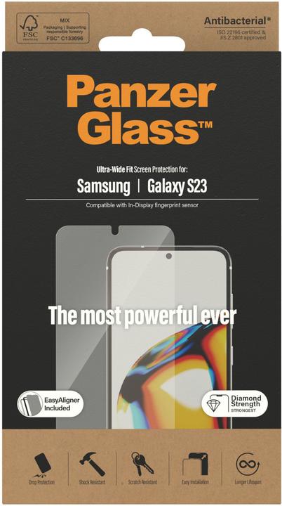 PanzerGlass Ultra Wide (1 pcs., Samsung Galaxy S23)