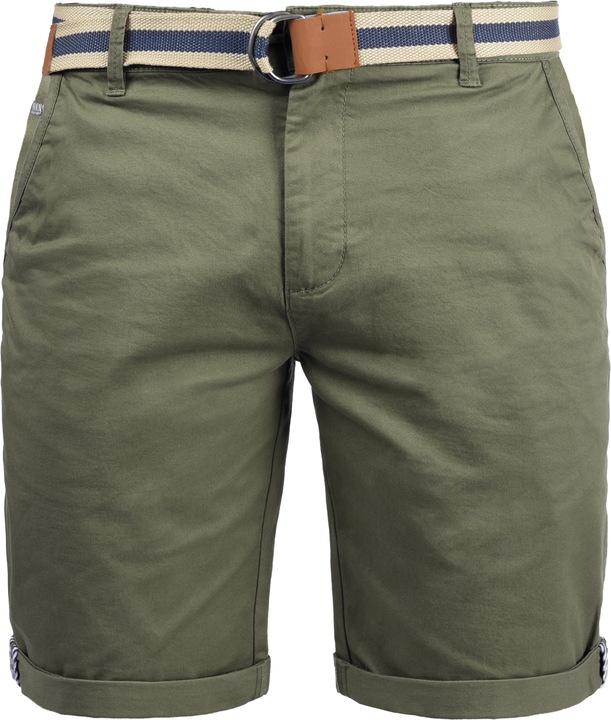 Immagine prodotto Solid Monty Pantaloncini Chino Shorts Panno Corti Da Uomo con cintura elasticizzato Regular- Fit (L)