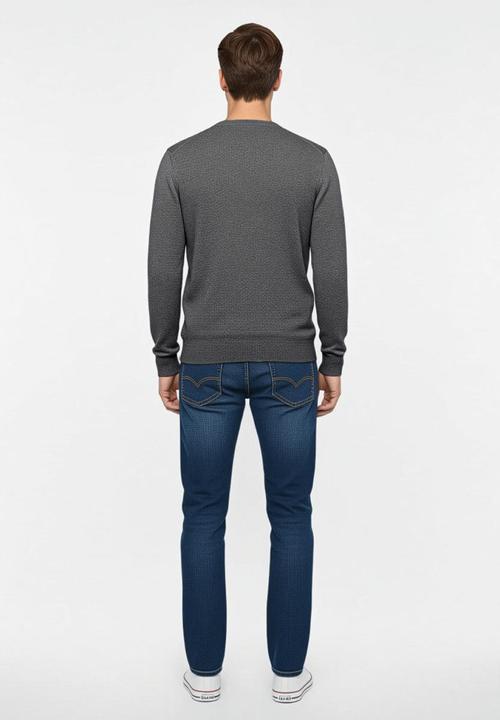 Actual product image GANT Extrafine Lambswool V-Neck - 68159 (XXL)