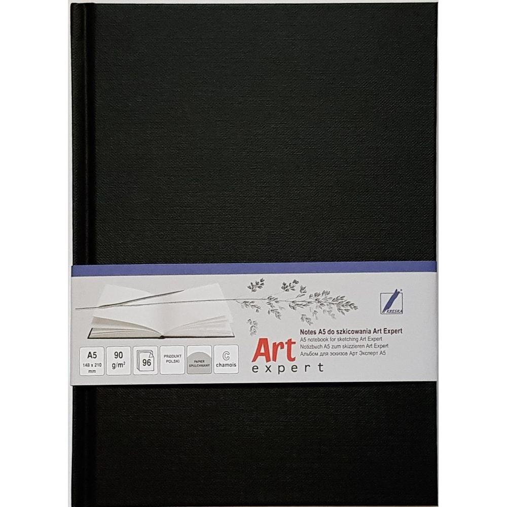Kreska, Heft + Block, Art Expert-Skizzennotizbuch im A5-Format (A5, Harter Einband)
