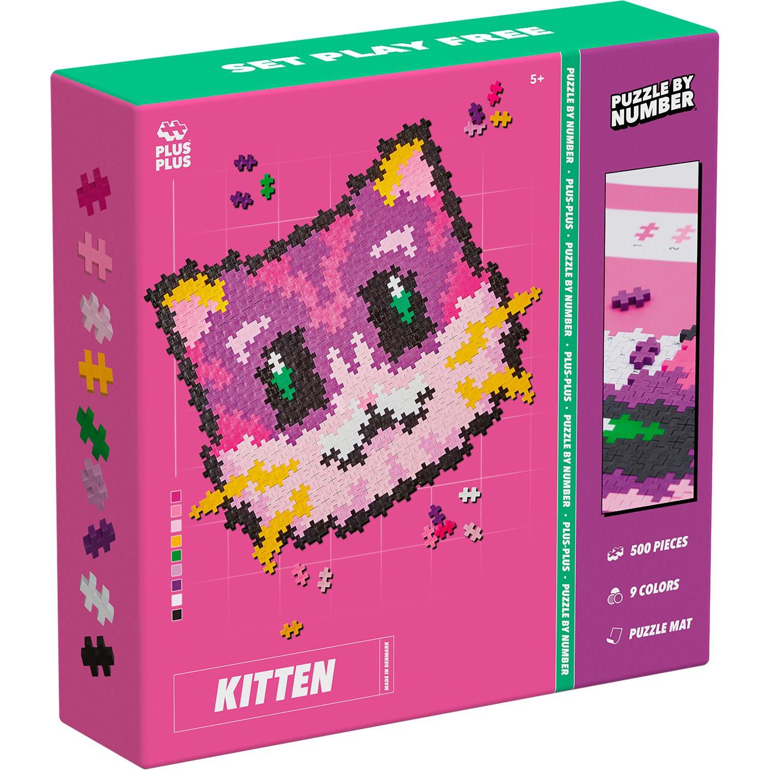 Dante 500 Kreativ Bausteine Puzzle Katze