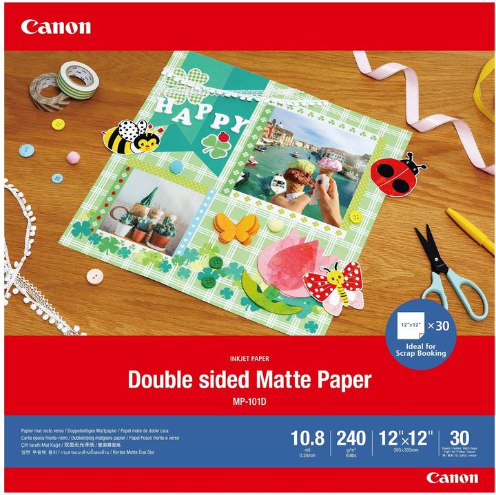 Actual product image Canon MP-101D (240 g/m², 30 x 30 cm, 1 x)