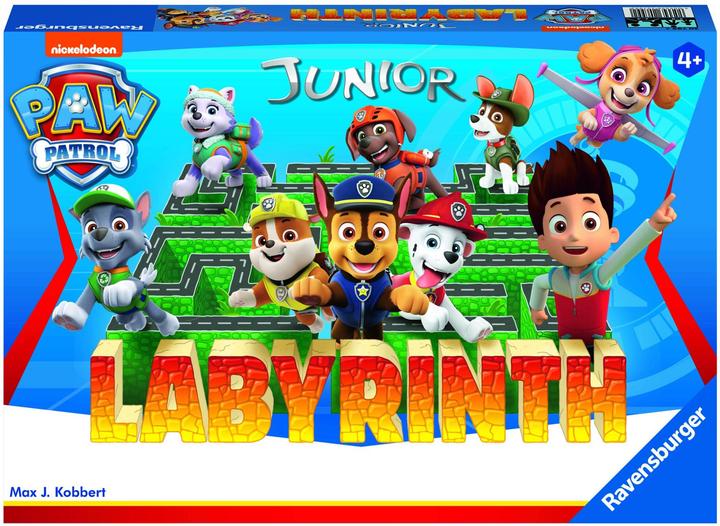 Ravensburger Paw Patrol Junior Labyrinth (Deutsch, Englisch, Französisch, Italienisch, Spanisch, 2 - 4 Spieler)