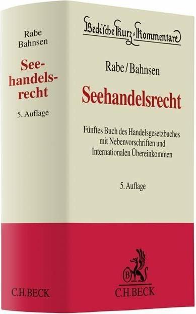 Produktbild Seehandelsrecht (Deutsch, Dieter Rabe, 2017)